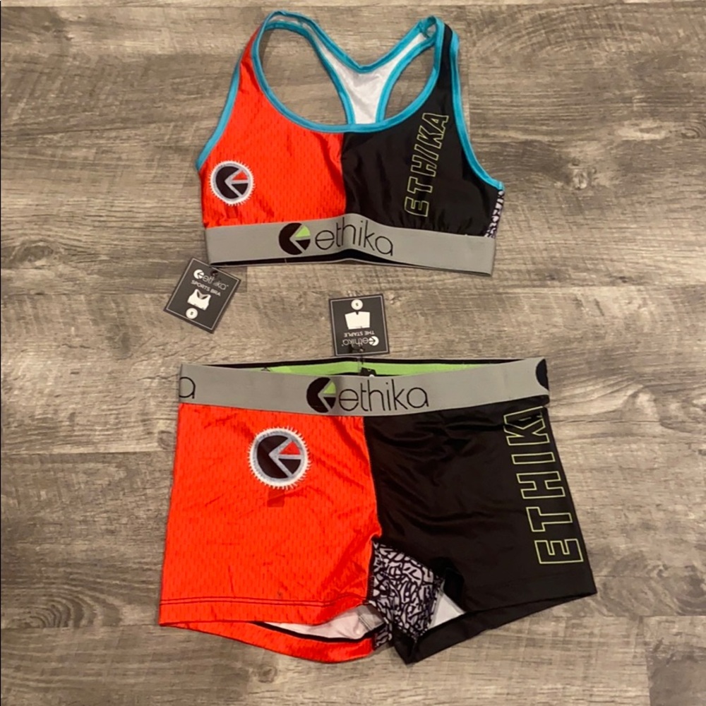 Ethika women’s sports bra/ staple set